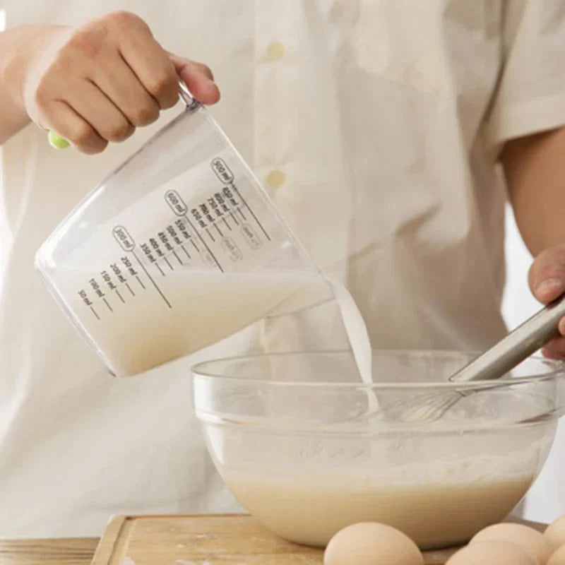 Plastic Measuring Cups With Scale Baking Milk Water