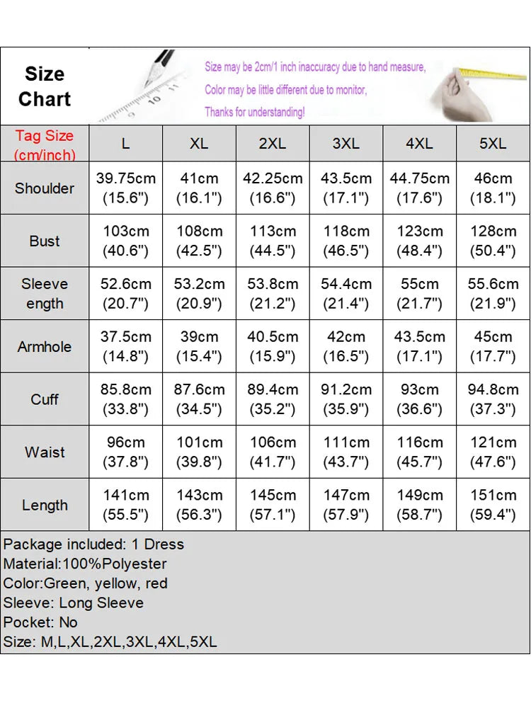 Plus Size 5XL VONDA Elegant Women Maxi Dress