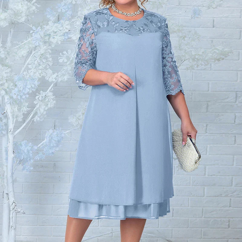 Plus Size Summer Dresses for Women 2023 Embroidery