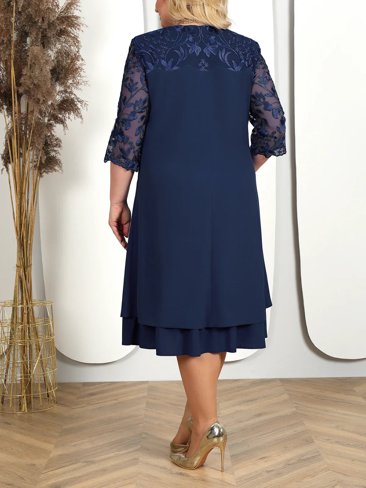 Plus Size Summer Dresses for Women 2023 Embroidery