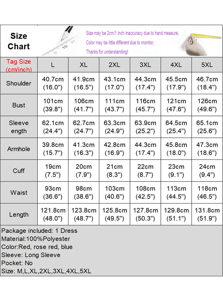 Plus Size VONDA 2024 Long Party Dress Women