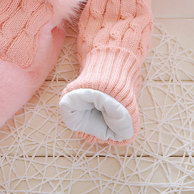 Plush Baby Jacket Thicken Warm Winter Jackets For