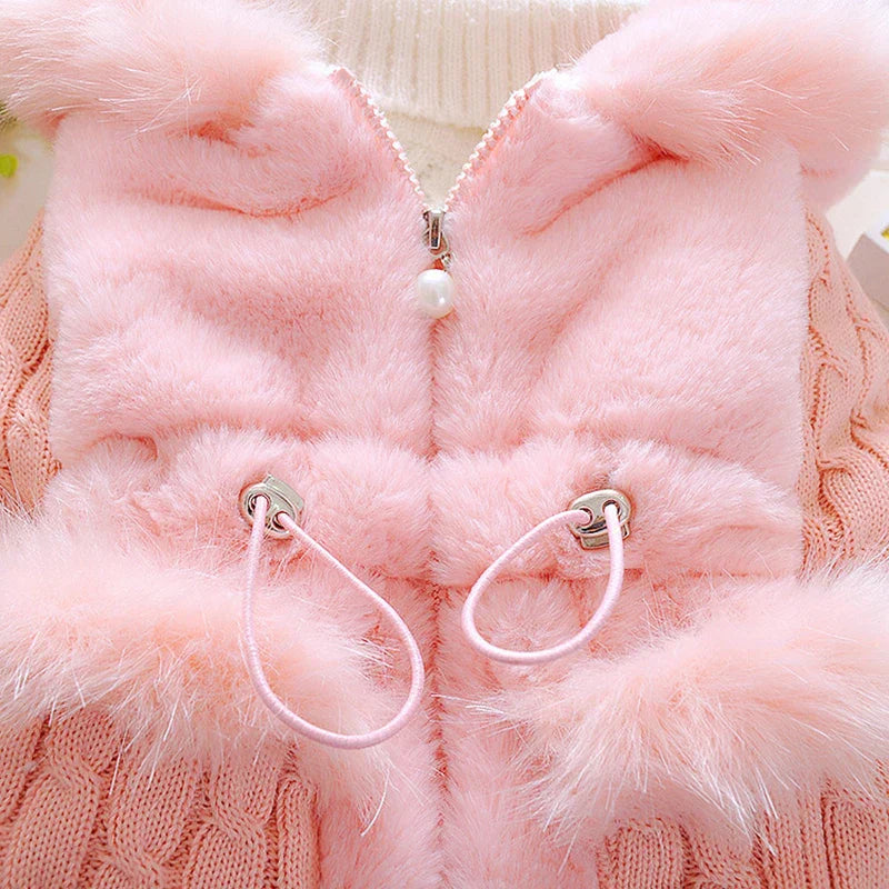 Plush Baby Jacket Thicken Warm Winter Jackets For