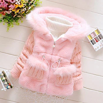 Plush Baby Jacket Thicken Warm Winter Jackets For