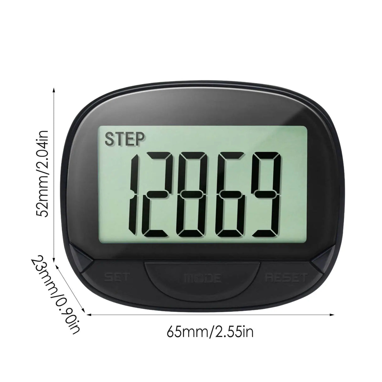 Pocket Pedometer Step Counter Step Counter With Built-in