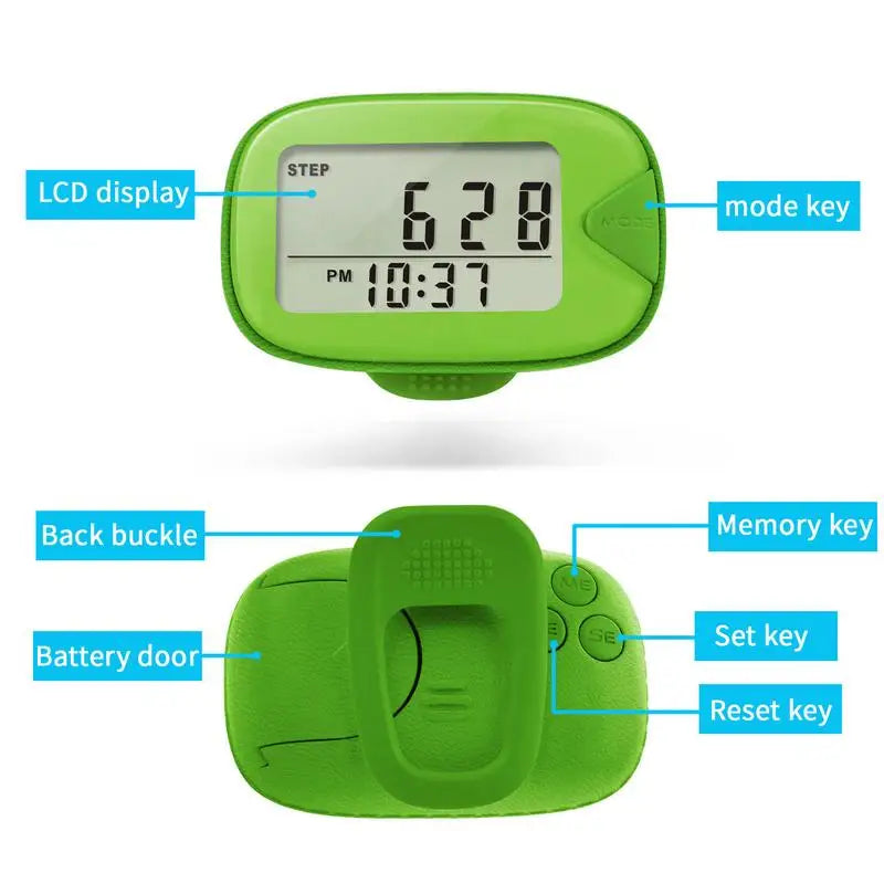 Pocket Pedometer Step Counter Step Counter With Display