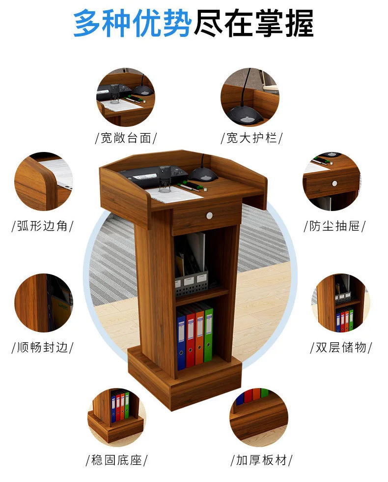 Podium Podium Speech Table Hotel Welcome Desk Reception