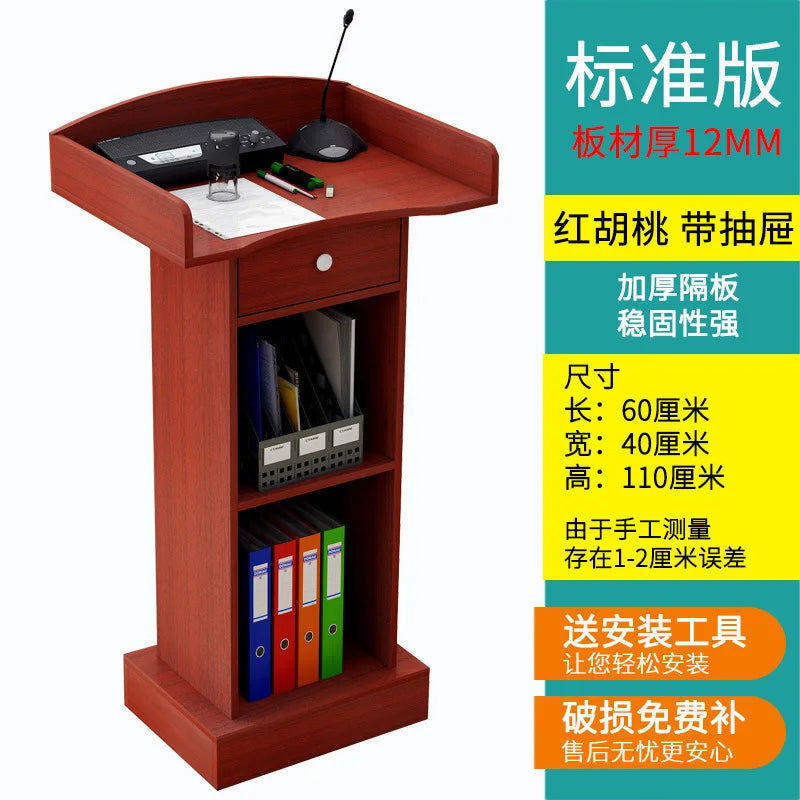 Podium Podium Speech Table Hotel Welcome Desk Reception