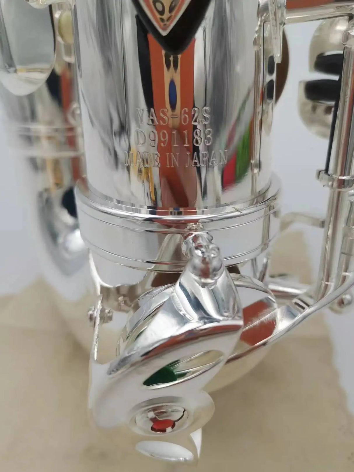 Popular Saxophone Alto YAS-62 E sax Silver Musical