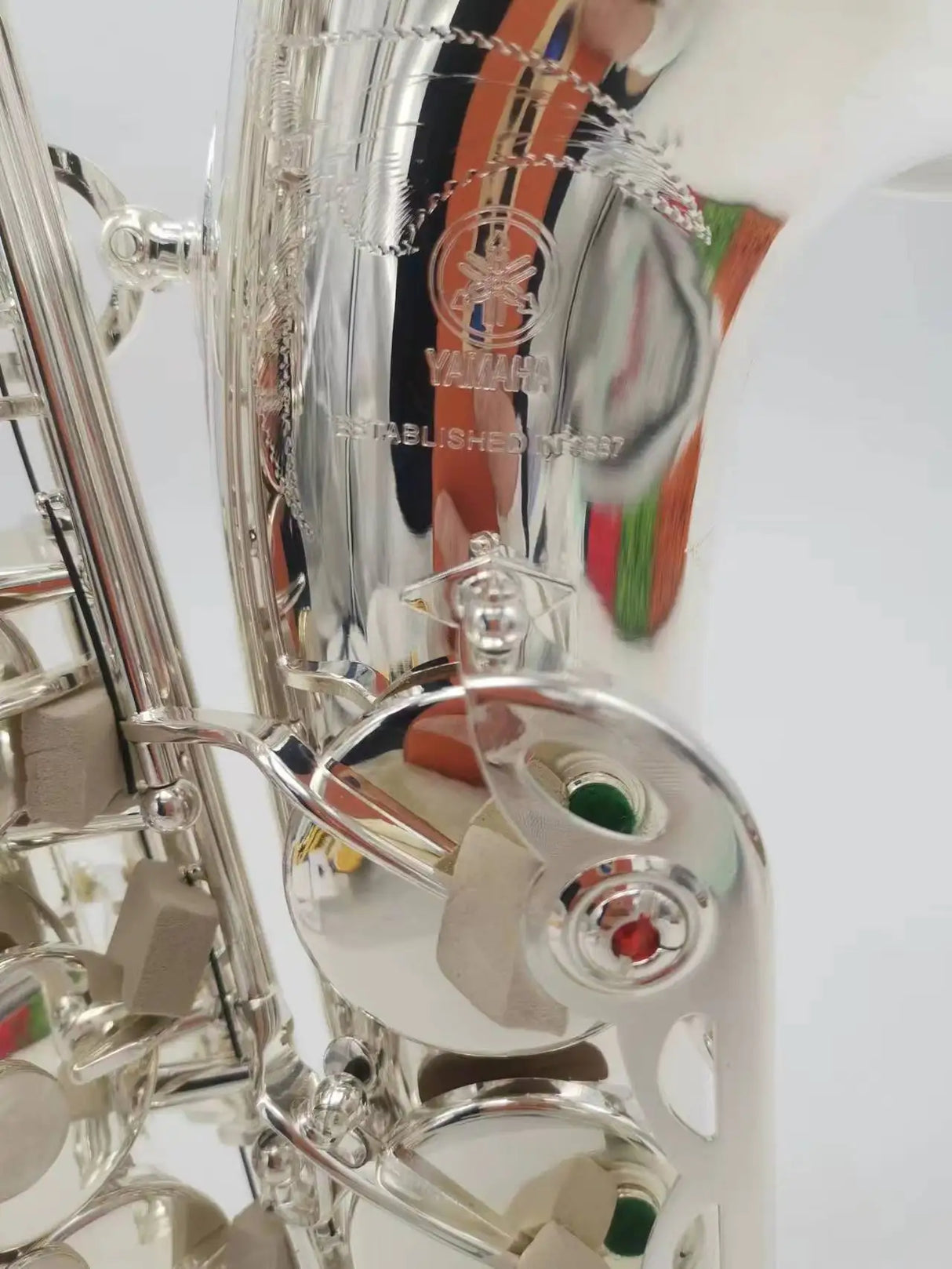 Popular Saxophone Alto YAS-62 E sax Silver Musical