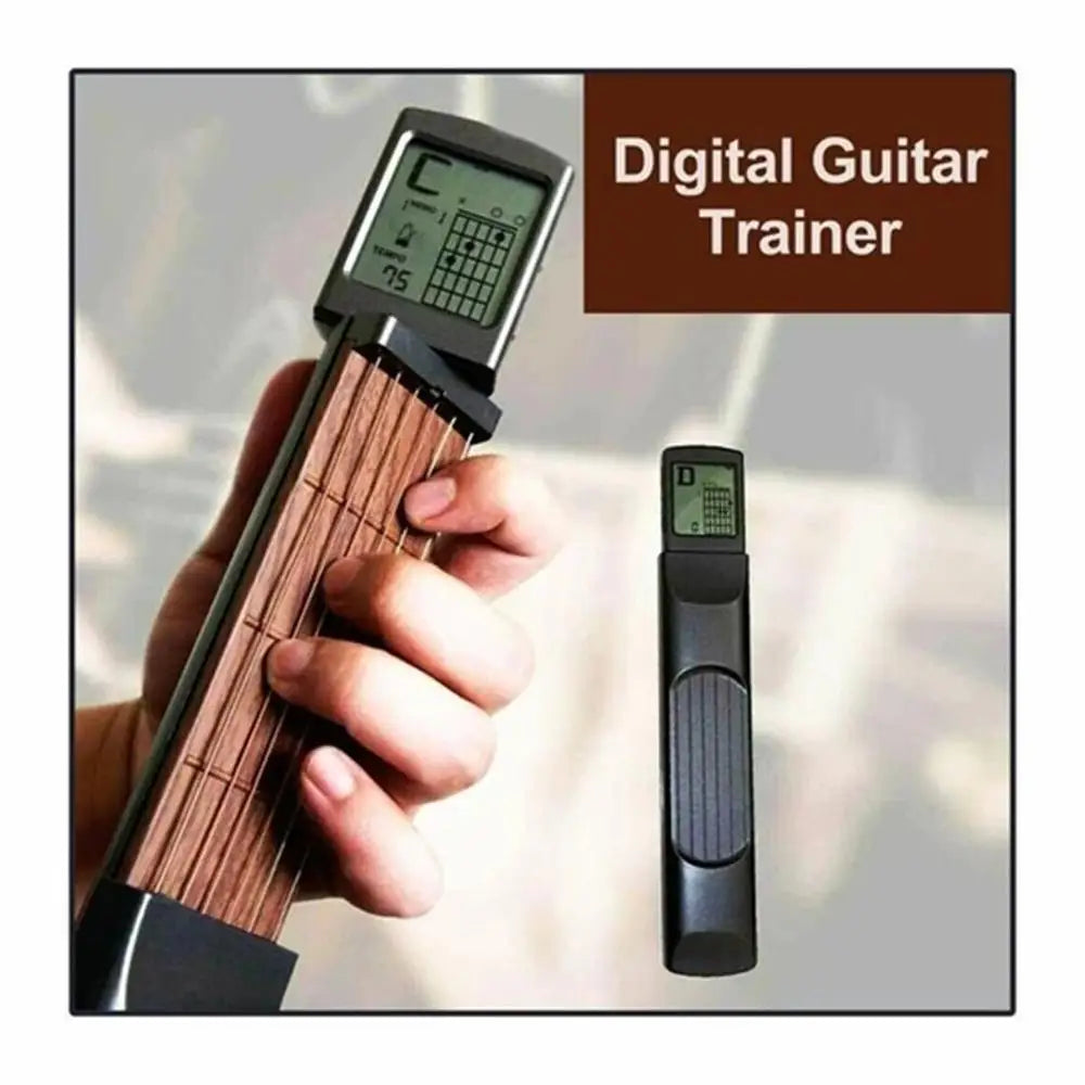 Portable 6-Tone Pocket Guitar Chord Trainer Practice Tool