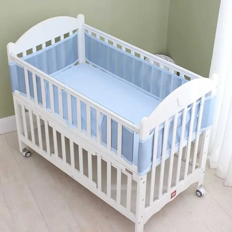 Portable Baby Bed Bumper Fence Cot Bedding Accessories