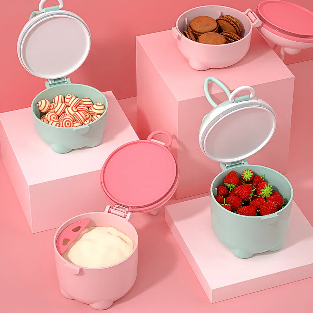 Portable Baby Food Storage Box Milk Powder Essential