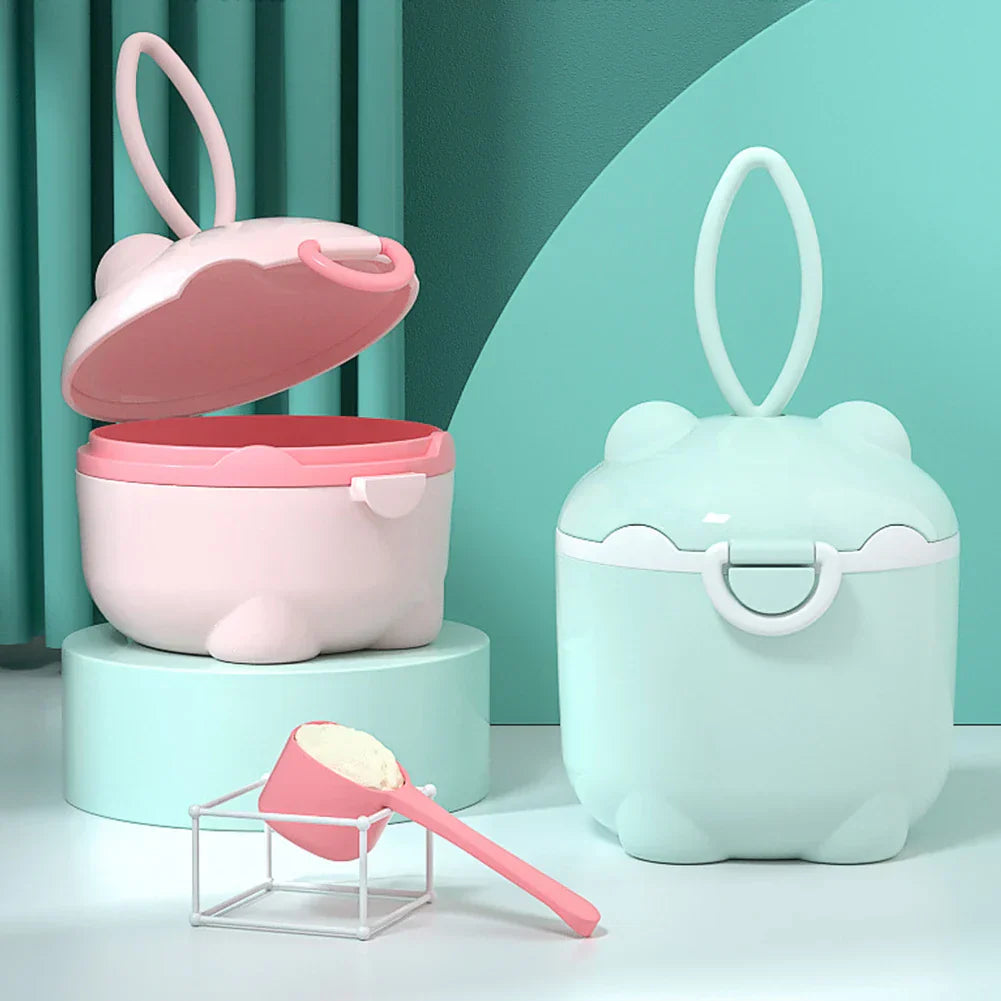 Portable Baby Food Storage Box Milk Powder Essential
