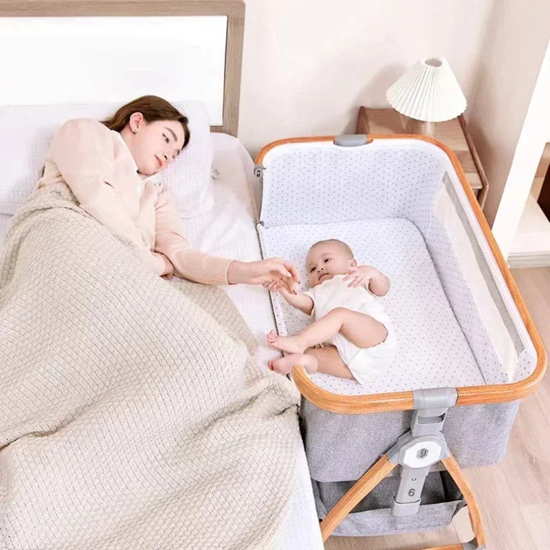 Portable Bed Guard Baby Bedside Crib Aluminum Alloy