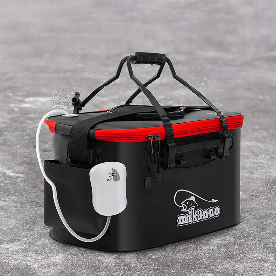 Portable EVA Fishing Bag Collapsible Fishing Bucket Live