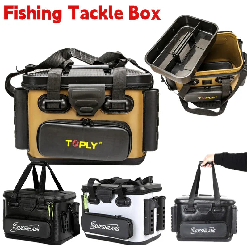 Portable Fishing Tackle Box Large Capacity Fishing Storage