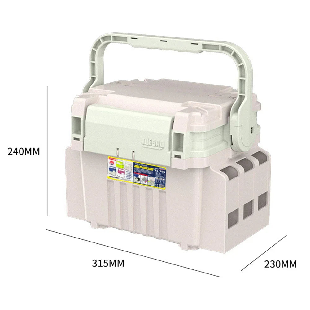 Portable Fishing Tackle Box Large Capacity Fishing Storage