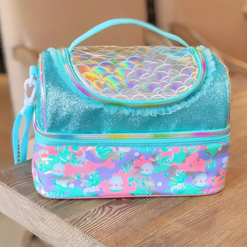 Portable Lunch Bag Thermal Insulated Lunch Box Tote Cooler Handbag Waterproof Backpack Bento Pouch Company Food Storage Bag