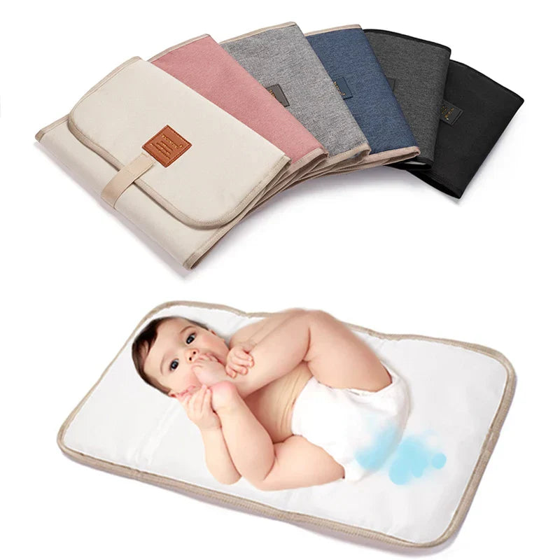 Portable Toddler Changing Table Durable Oxford Baby Diaper