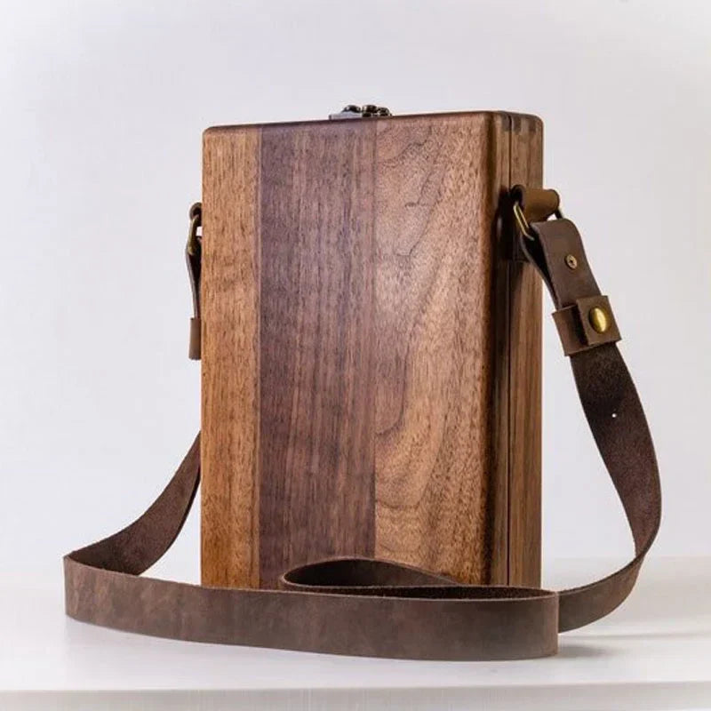 Portable Writers Messenger Wood Box MultiFunction Artist Tool