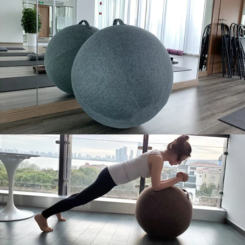 Premium Yoga Ball Protective Cover Gym Workout Balance