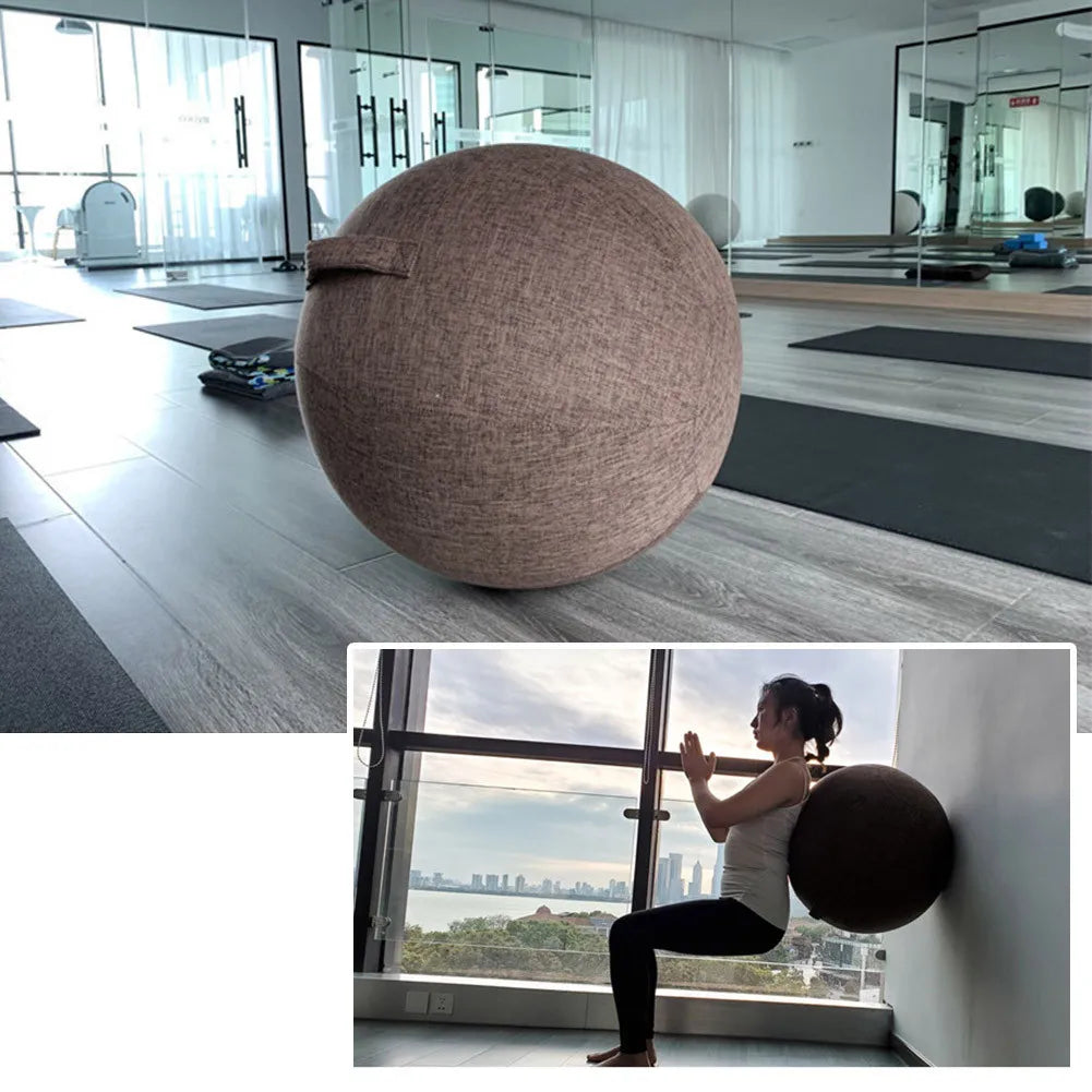 Premium Yoga Ball Protective Cover Gym Workout Balance