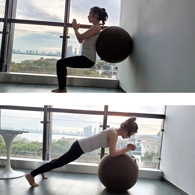 Premium Yoga Ball Protective Cover Gym Workout Balance