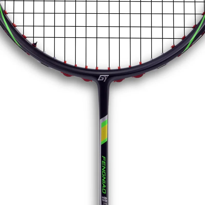 Professional 6U Ultralight Carbon Fiber Sports Training Racket