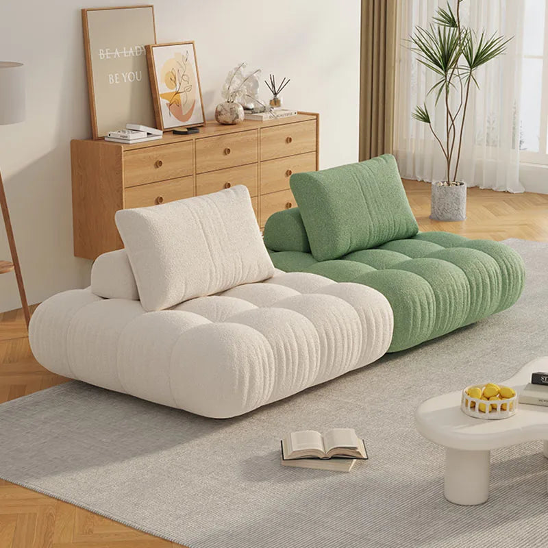 Puffs Living Room Sofa Nordic Style Modern Corner