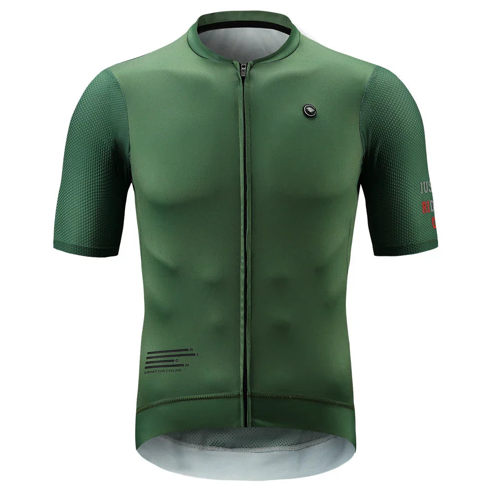 RION Men's Cycling Jersey MTB Mountain Bike Shirts