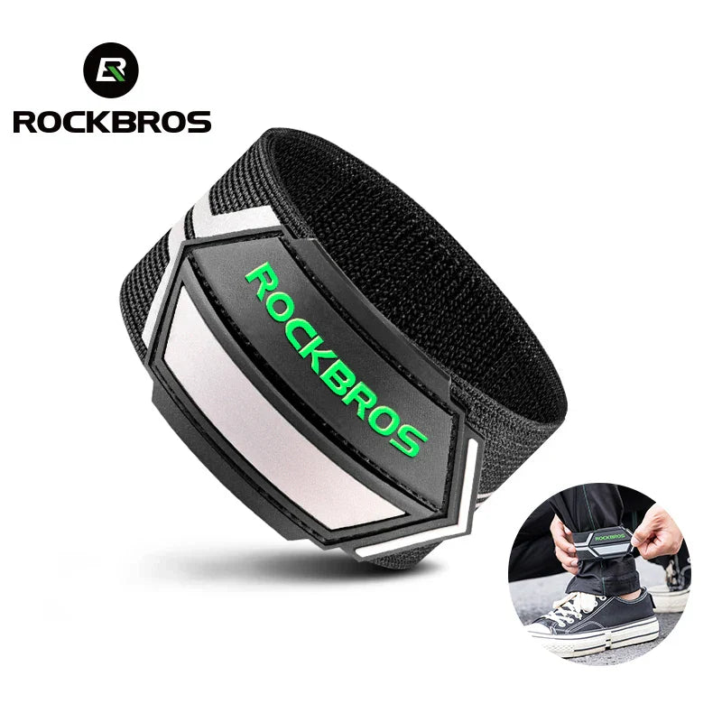 ROCKBROS Cycling Bicycle Pants Hand Clip Reflective Belt
