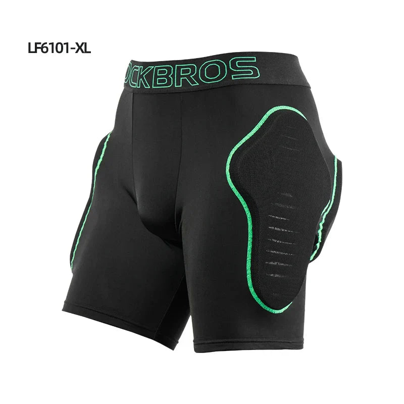 ROCKBROS Protective Padded Shorts Hip Butt Safety Protection