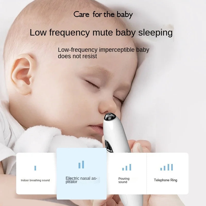 Rechargeable Baby Nasal Snot Aspirator Adjustable Suction Health
