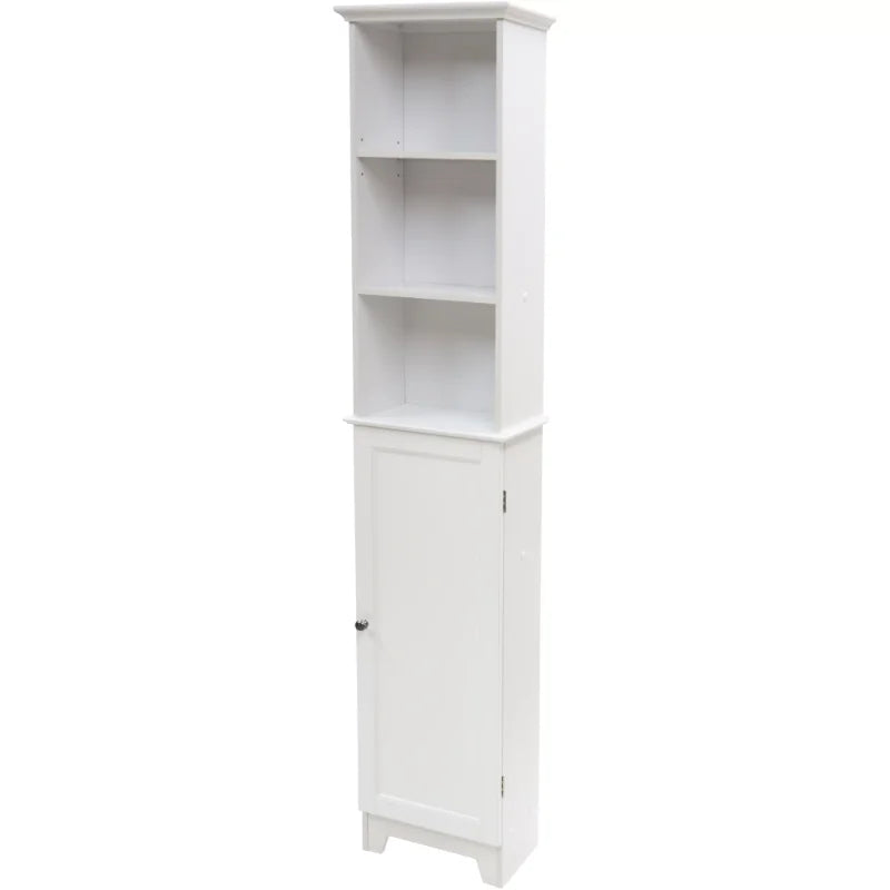 Redmon Shaker Style Tall Floor Shelf with Lower