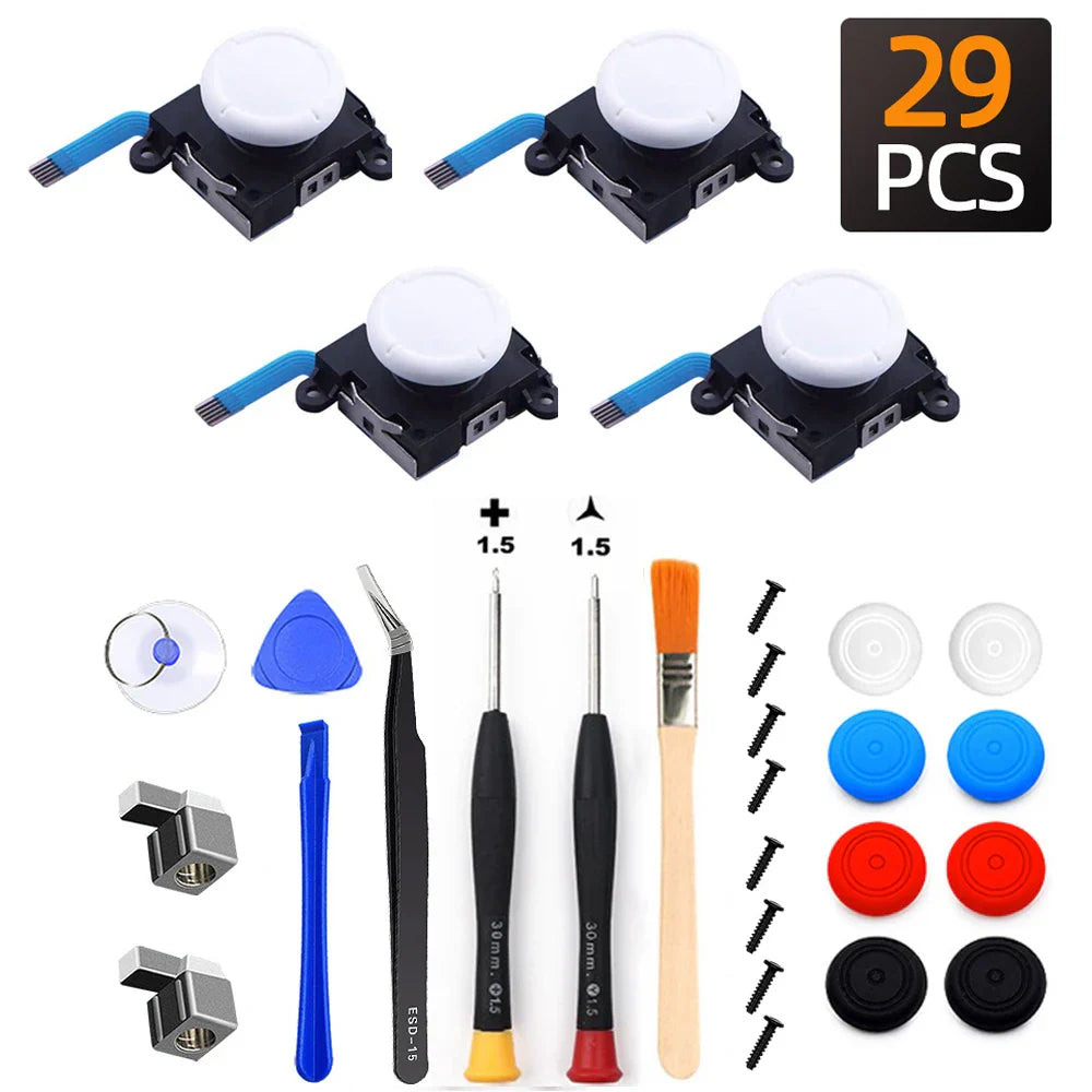 Replacement Joycon Joystick Thumb Stick Repair Kit for