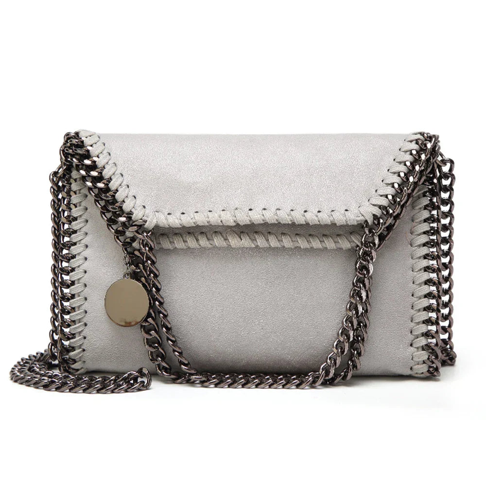 Retro Crossbody Bags for Women Chains Strap Shoulder