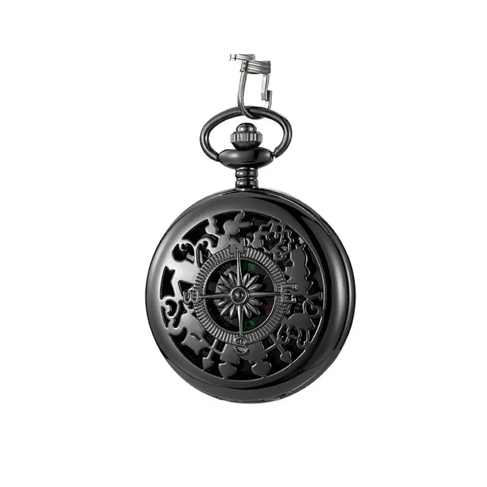 Retro Outdoor Hiking Navigation Compass Vintage Bronze Pocket