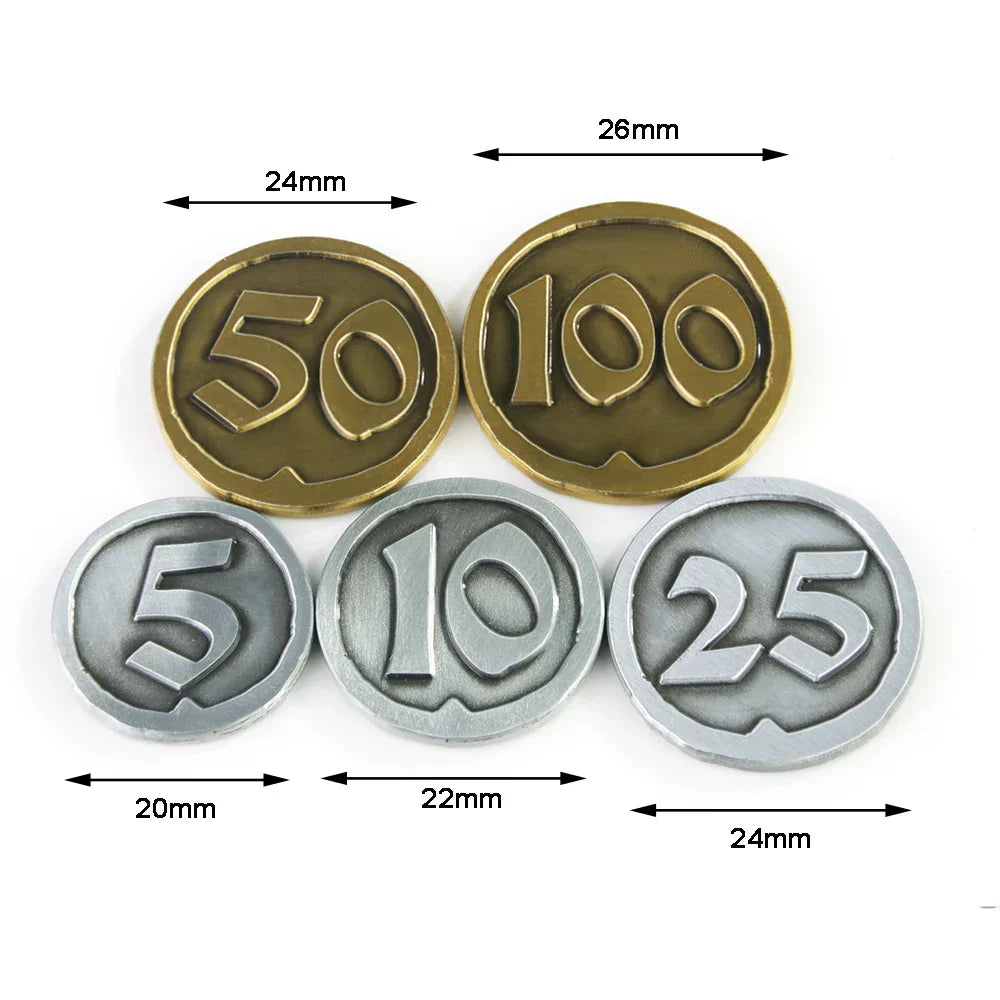 Retro Plating Metal Zinc Alloy Coins High Quality