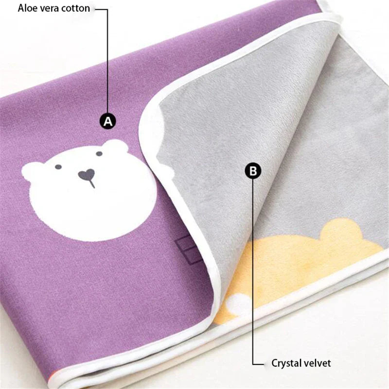 Reusable Cloth Diaper Baby Changing Pad Mattress Diaper