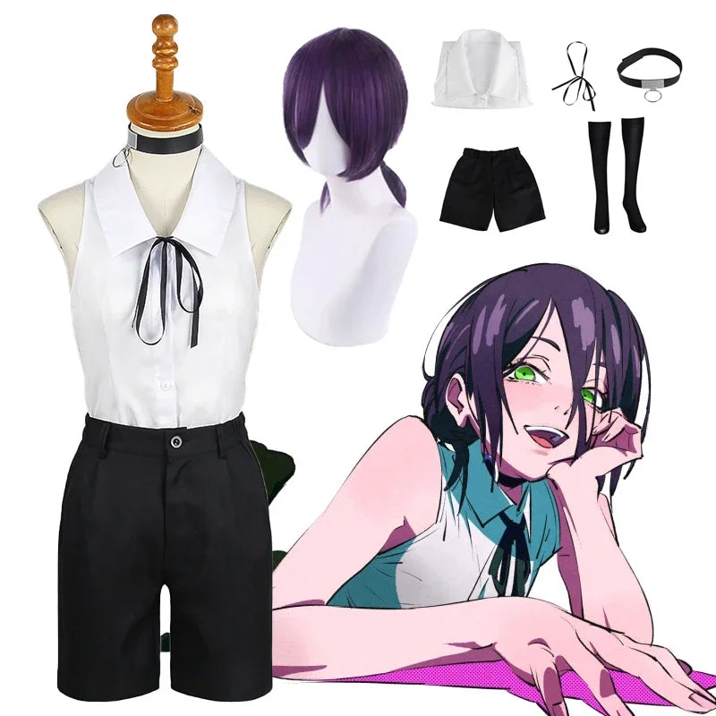 Reze Cosplay Chainsaw Man Cosplay Costume Anime Utfits