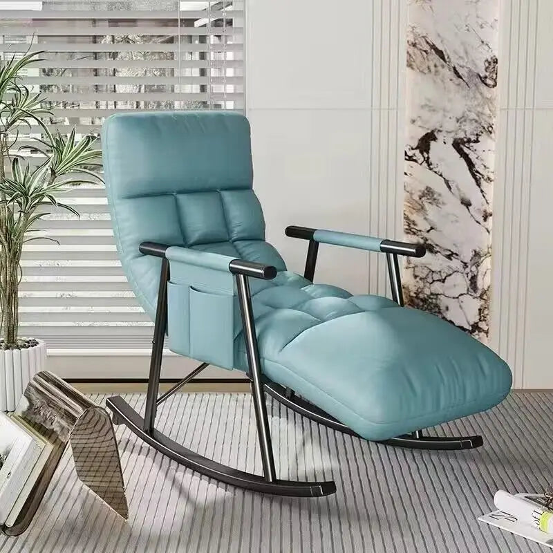 Rocking Chair Folding Nordic Balcony Lazy Chair Adult
