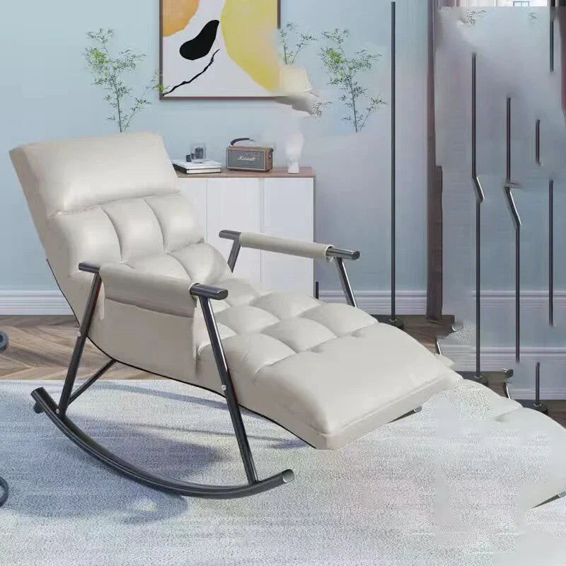 Rocking Chair Folding Nordic Balcony Lazy Chair Adult