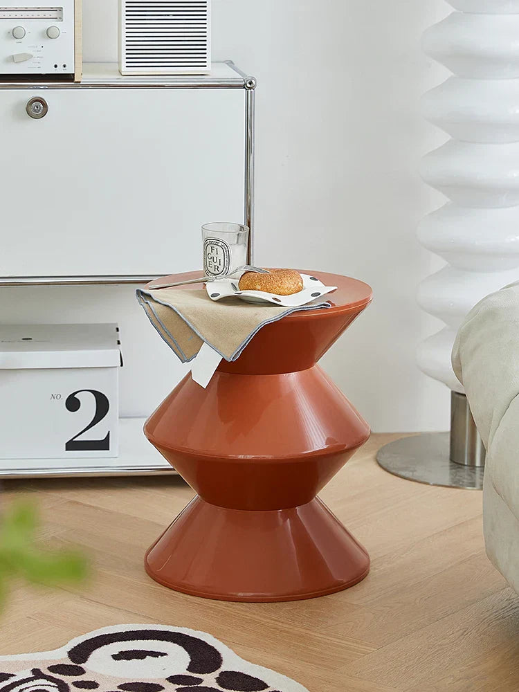 Round Coffee Table Plastic Nordic Home Furniture Living