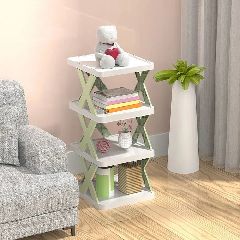 Rounded Combined Shoe Cabinet Storage Small And Convenient