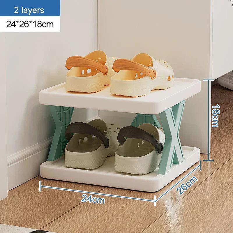 Rounded Combined Shoe Cabinet Storage Small And Convenient