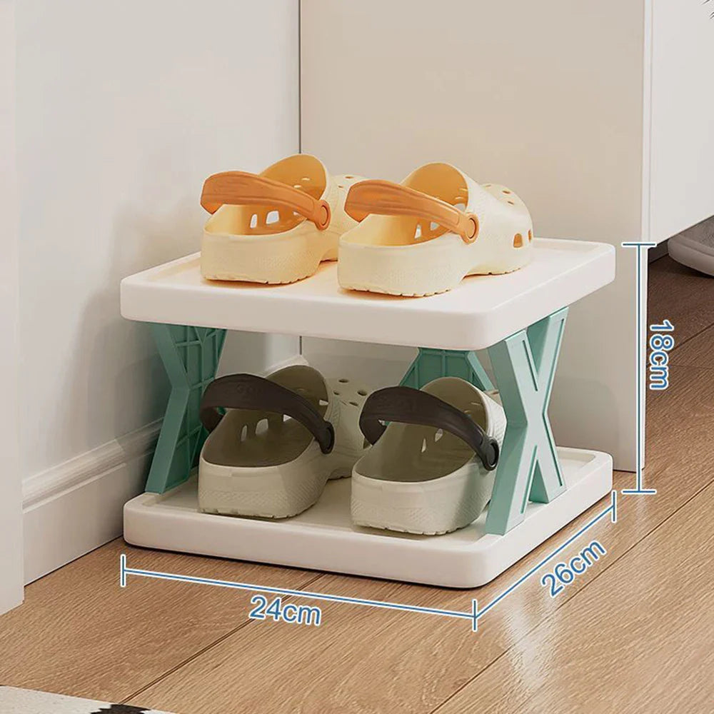 Rounded Combined Shoe Cabinet Storage Small And Convenient