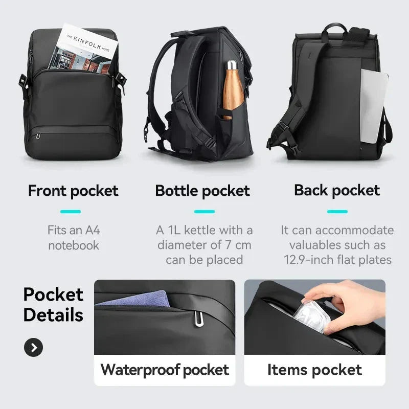 Mark Ryden 15.6 Inch USB Charging Business Briefcase