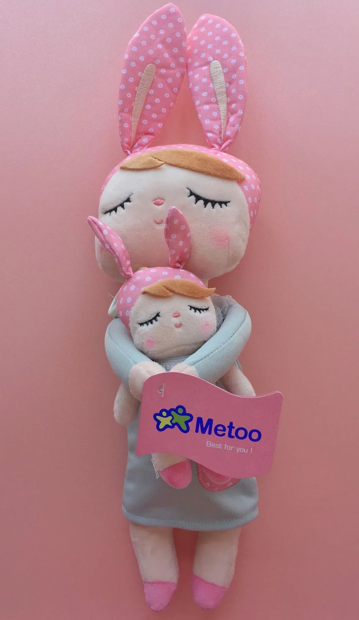 Metoo Doll Stuffed Toys Kawaii Mother and Kid