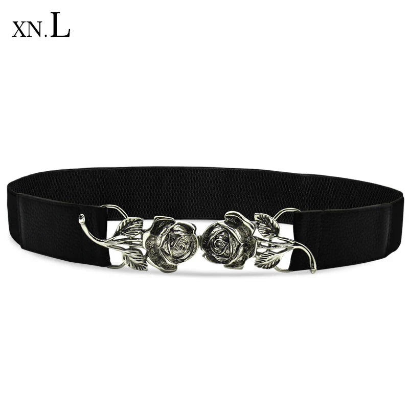 New style with skirt decoration retro elastic elastic